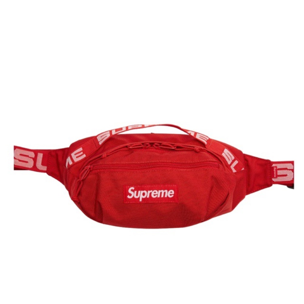 Supreme Red Fanny Pack (SS18)